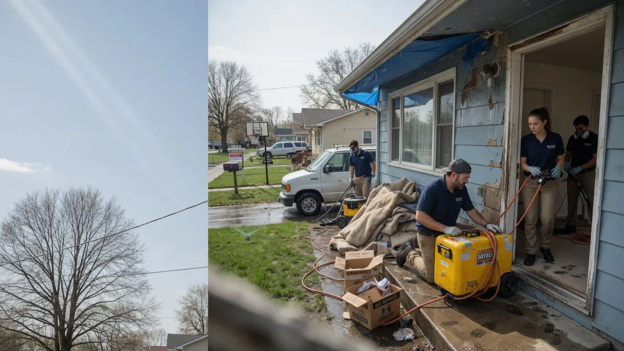 Basement Flood Cleanup in York, PA near me
